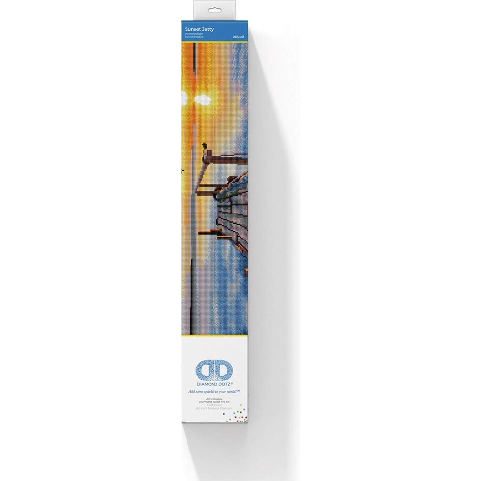 Thumbnail - Diamond Dotz Sunset Jetty 71 x 47 cm