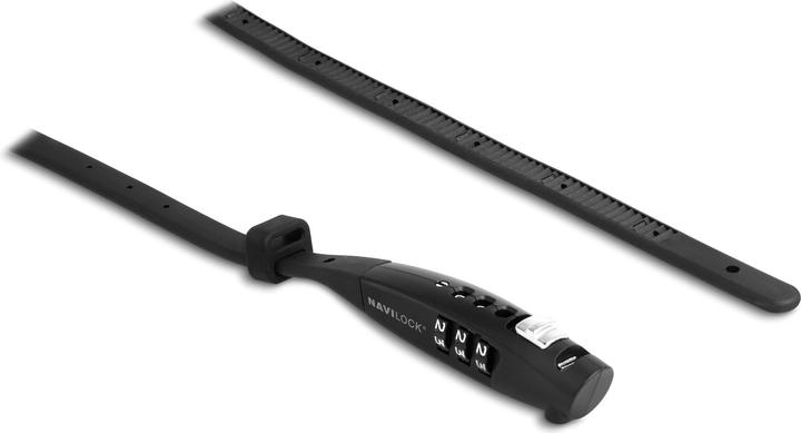 Actual product image Navilock 20930 Universal safety cable tie combination lock