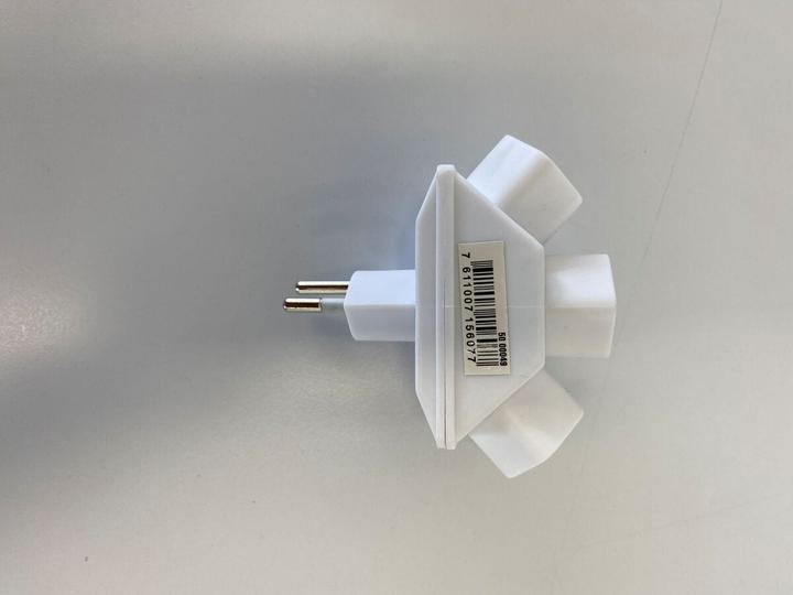 Actual product image Steffen Multiple adapter star 3xT13 ws (Type 13, 3 x)