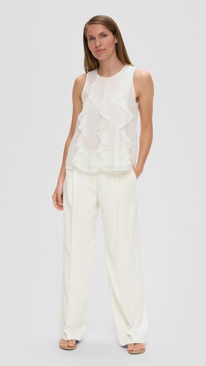 Image du produit s.Oliver Bluse Ärmellose Bluse mit Volant (46)