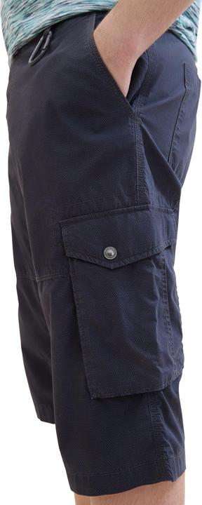 Image du produit Tom Tailor Bermuda voor heren, 34697 - Navy Geometric Structure, 46 (46)
