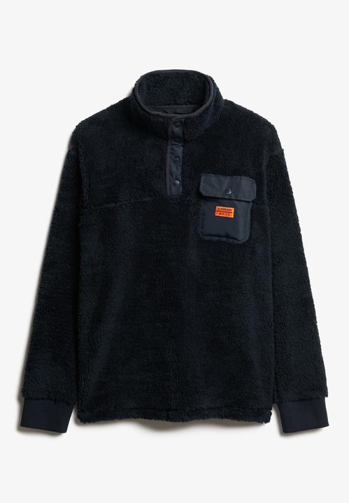 Produktbild Superdry Fleece-Pullover mit Stehkragen (L)
