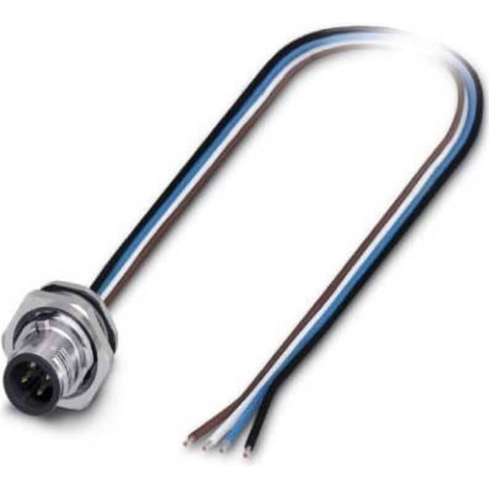 Phoenix Contact Sensor-/Aktor-Einbausteckverbi, Elektronikkabel + Stecker, Silber