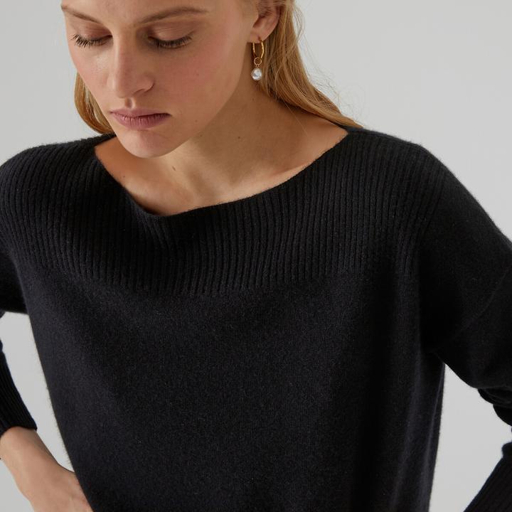 Produktbild La Redoute Collections Pullover mit U-Boot-Ausschnitt (L)