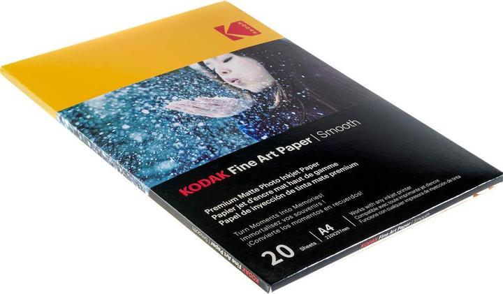 Actual product image Kodak Fine Art Paper 230g Matte Coated Smooth A4x20 (230 g/m², A4, 20x)