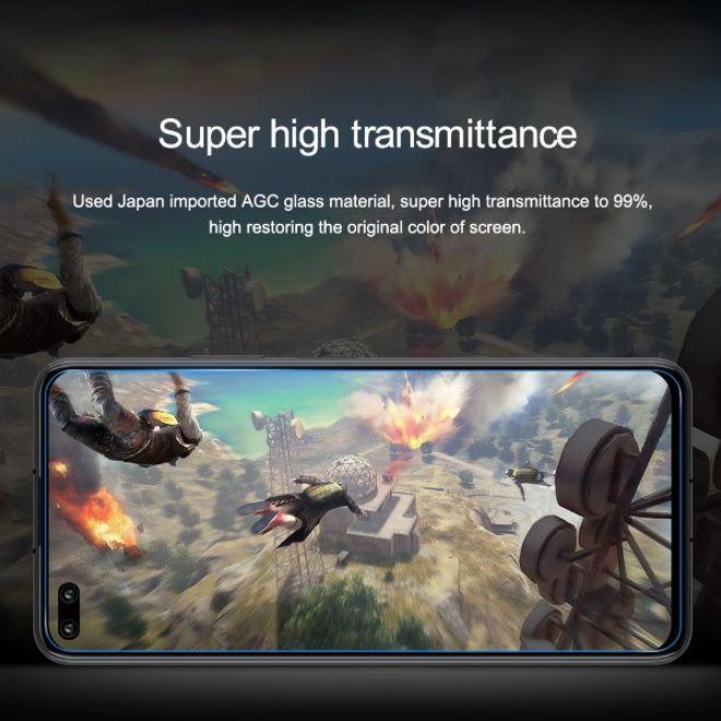 Actual product image Nillkin H+ PRO protective glass (1 Piece, Honor V30, Honor V30 Pro)