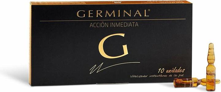 Actual product image Germinal Immediate action ampoules 10x1 5ml (15 ml)