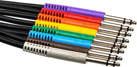 Actual product image Hosa TTS series patch cable Tiny Telephone 30-90cm (0.90 m, 4.4mm (Bantam))
