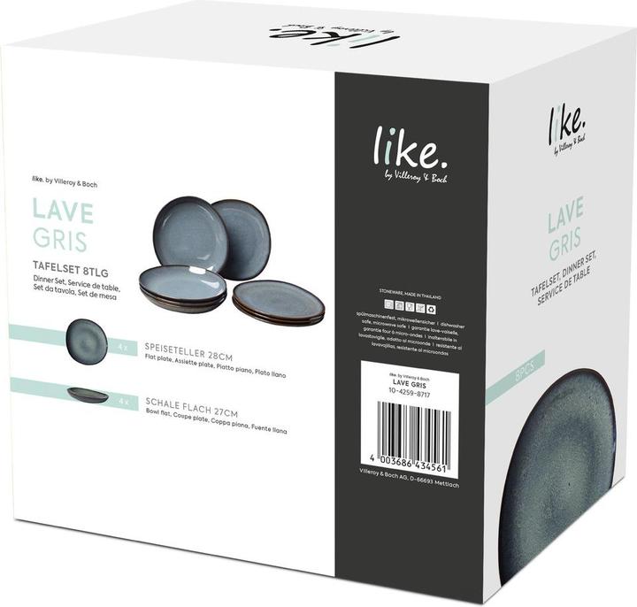 Actual product image Villeroy & Boch Lave (8 pcs.)