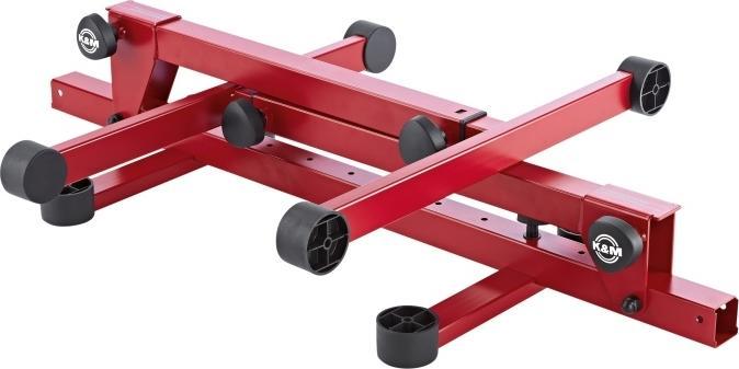 Produktbild K&M Keyboard-Tisch 18820 "Omega Pro", rot