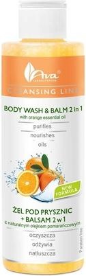 Produktbild Ava Cosmetics Gesichtswasser Balsam Duschgel mit Balsam 2 In 1 Orange 200ml (Gel, 200 ml)