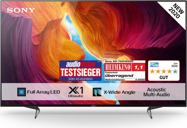 Produktbild Sony KD65XH9505 (65", LCD, 4K, 2020)