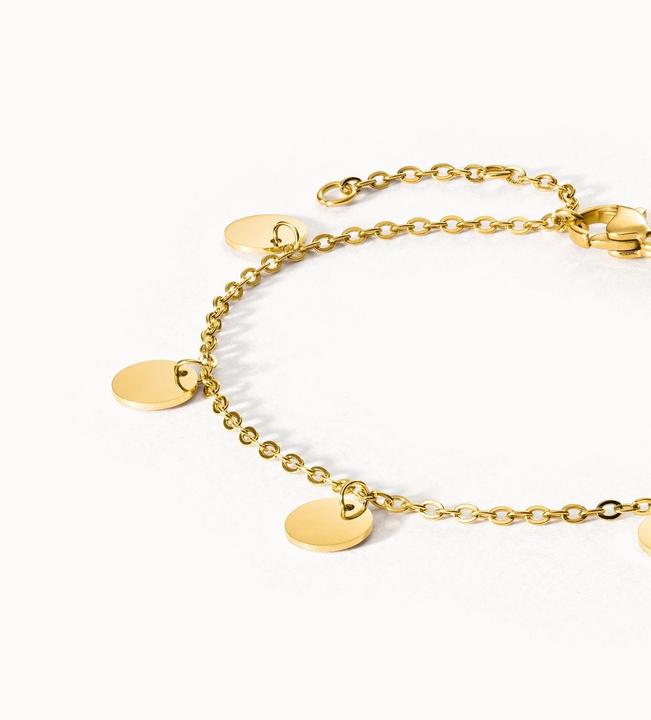 Actual product image Purelei Bracelet gold Kalea (19 cm, 18K gold-plated stainless steel)
