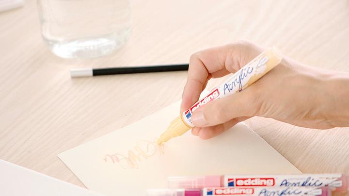 Produktbild Edding Acrylmarker 5100 Medium (Pastellgelb, 3 mm, 1 x)