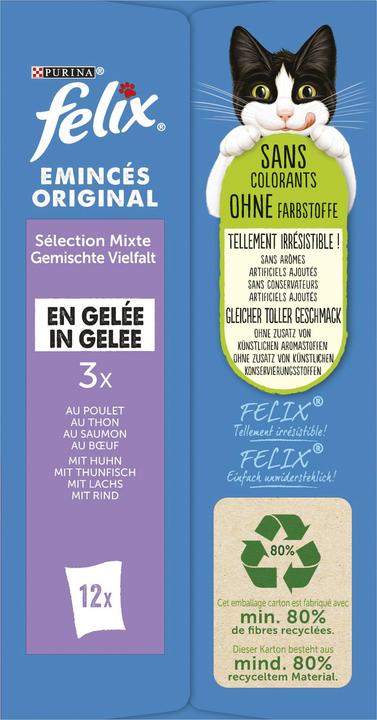 Produktbild Felix Original (Adult, 12 Stk., 1020 g)