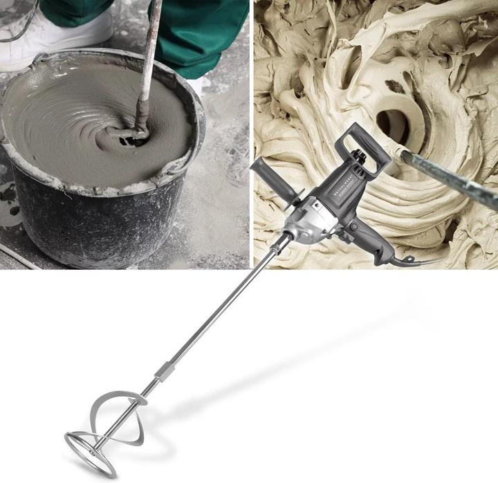 Actual product image Stahlwerk RW-1000 ST Rührwerk 1000 W 550 U/min Mörtelrührer Kompaktes Rührgerät für Mörtel und Beton