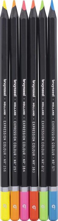 Produktbild Bruynzeel Farbstifte Neon 6 Stück (6x)