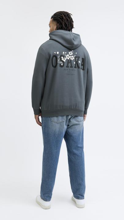 Actual product image Jack & Jones Plus Size Gedruckt Sweatshirt Sweatshirt (4XL)