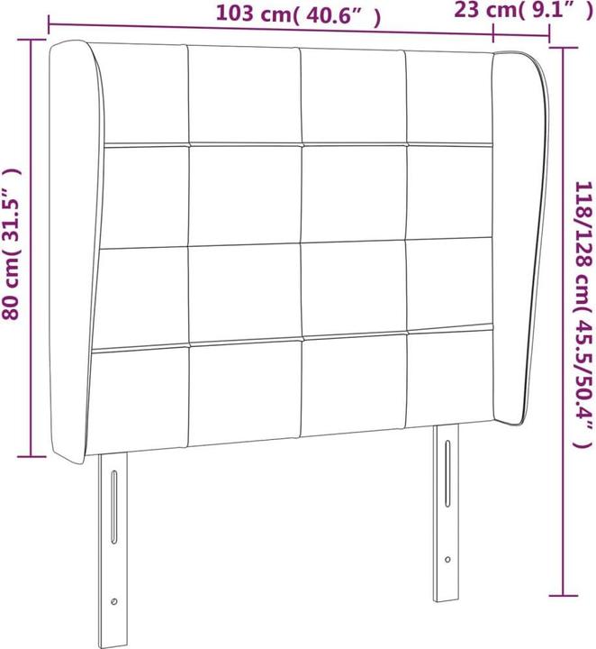 Immagine prodotto vidaXL Kataleya (103 x 23 x 128 cm)