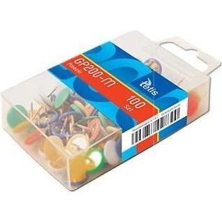 Tetis, Graffette, Mischung aus bunten Pins, 100 Stück. GP200-M (100x)