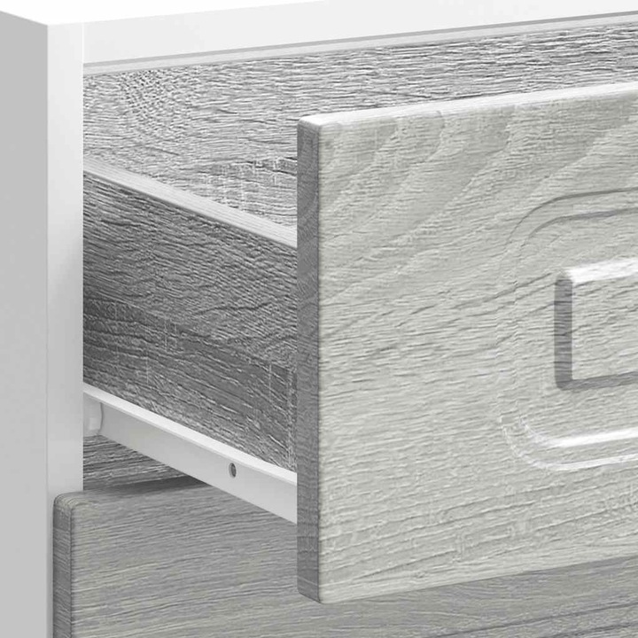 Immagine prodotto VidaXL Base cucina Kalmar Grey Sonoma in legno Base lavello (60 x 46 x 81,5 cm)