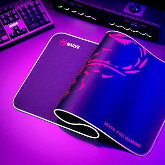 Immagine prodotto Marvo MG011 XL Tappetino per mouse RGB 800x300x4mm (XL)