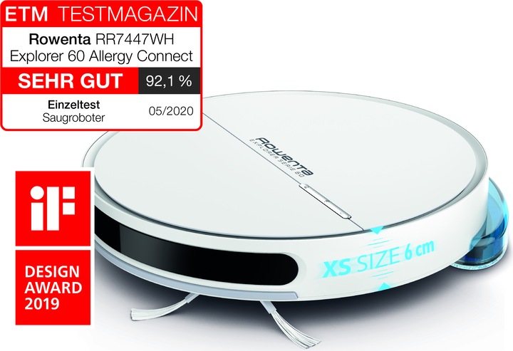 Immagine prodotto Rowenta RR7447 Explorer 60 (Robot aspirapolvere)