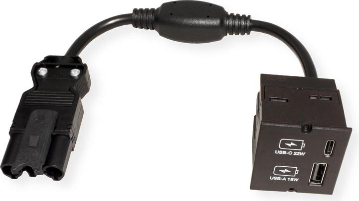 Image du produit Bachmann Custom Modul Ladegerät USB-A 18W, USB-C 22W (22 W)