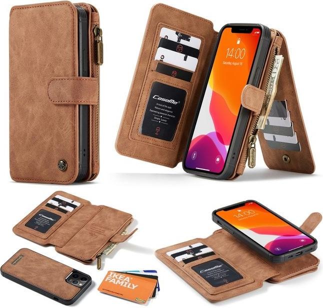 Produktbild Caseme Leder Etui mit Portemonnaie (Apple iPhone 12 Pro, Apple iPhone 12)
