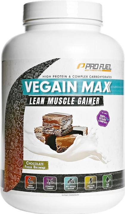 Produktbild ProFuel VEGAIN MAX Gainer (Chocolate Fudge Brownie, 1 Stk., 3000 g)