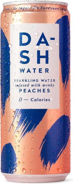 Produktbild Dash Water Peaches (12 x 33 cl)