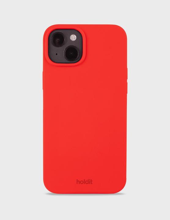 Produktbild Holdit Back Cover Silicone iPhone 14 Plus Chili Red (Apple iPhone 14 Plus)