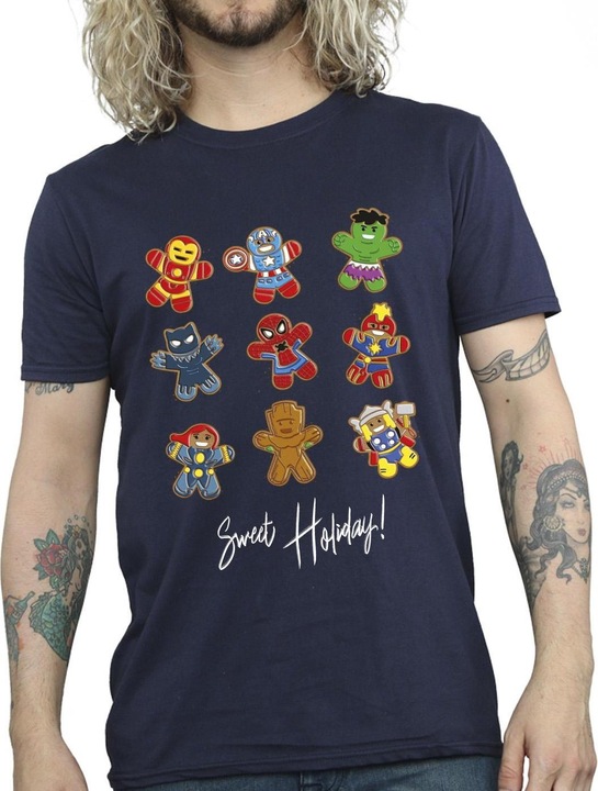 Produktbild Gingerbread Avengers TShirt (L)