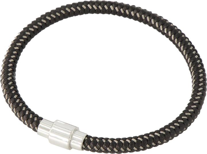 Immagine prodotto JP1880 Bracciale con chiusura in metallo (24 cm, Tessuto esterno: 100% pelle)