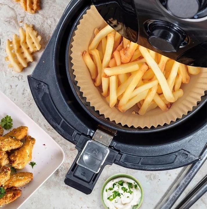 Produktbild Extralink Home Papiereinsätze Für Fritteuse Rund 16cm (50 Stück)