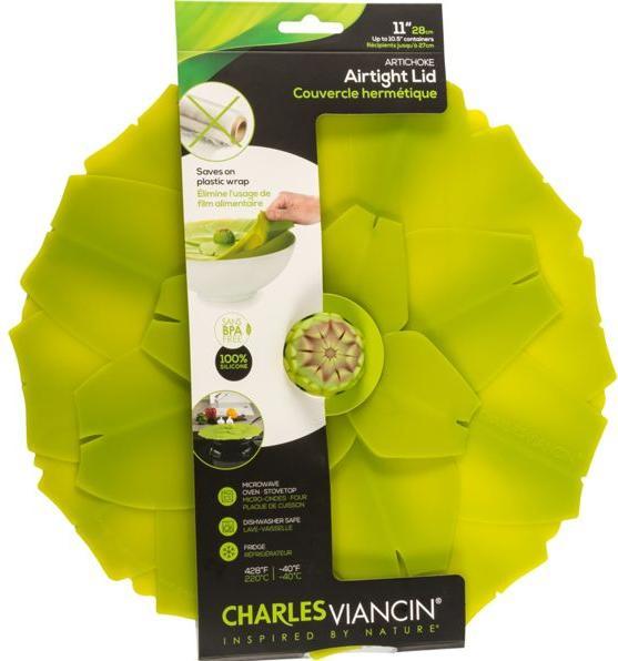 Productafbeelding Charles Viancin ARTICHOCKE 28 cm Silikon-Deckel Grün