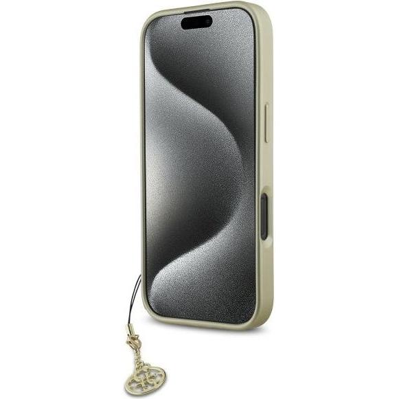 Thumbnail - Guess GUHCP16LGF4GGR iPhone 16 Pro 6.3" czarny/black hardcase 4G Charms Collection, Handykette, Schwarz