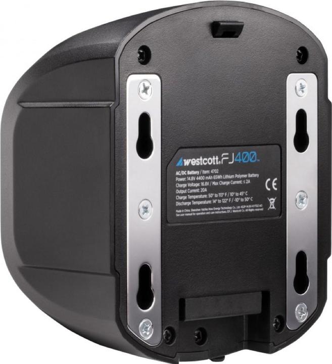 Produktbild Westcott Lithium Polymer Battery FJ400 AC/DC
