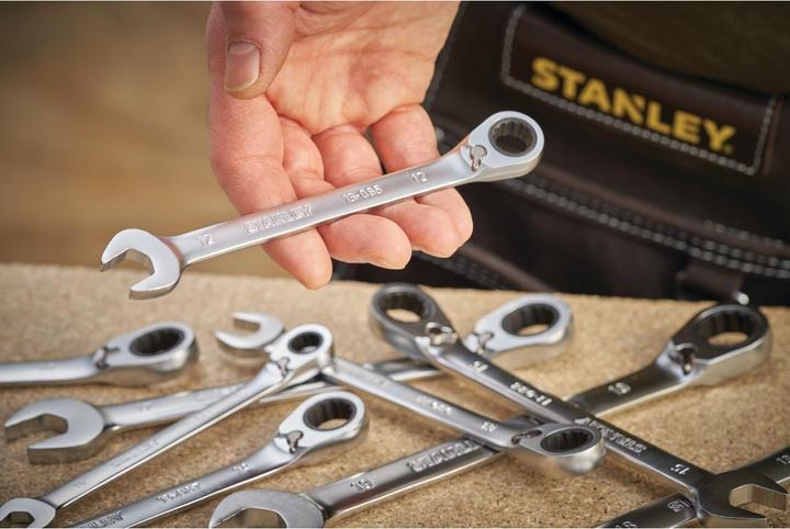 Actual product image Stanley Ratchet spanner, reversible, 12 mm (12 mm)