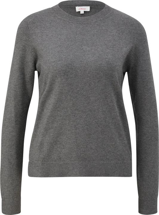 Produktbild s.Oliver Strickpullover Feinstrickpullover aus Viskosemix (46)