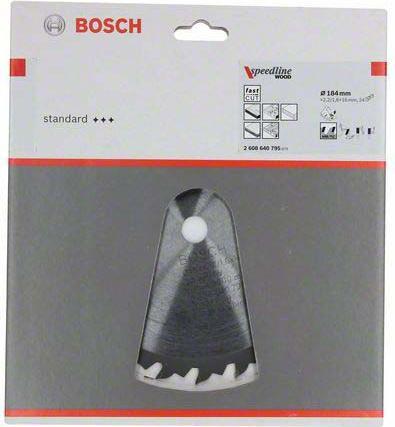 Actual product image Bosch Professional Zubehör PRO Wood circular saw blade, 184 x 2.2 x 16 mm