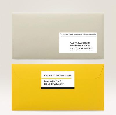 Produktbild Avery Versandetiketten transparent