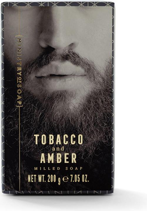 Immagine prodotto The Somerset Toiletry Company The Somerset Toiletry Co. Woodsman Soaps sapone solido per uomo Tobacco & Amber 200 g (Sapone duro)