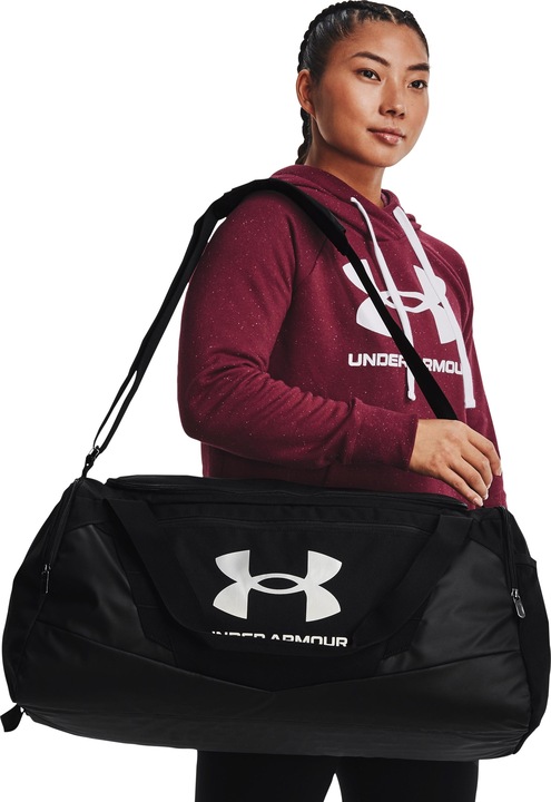 Productafbeelding Under Armour Undeniable 5.0 Bag, Zwart / Zwart / Metallic Zilver, 58 L (62,5 x 30,8 x 29 cm) (58 l)