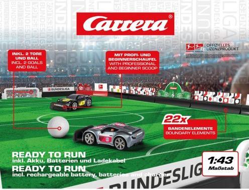 Actual product image Carrera Fussball Set Modell Bundesliga