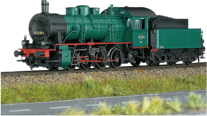 Immagine prodotto Trix H0 25539 H0 Locomotiva a vapore per treni merci SNCB S.81 (Traccia H0)