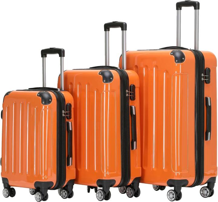 Actual product image Beibye 3-tlg. Hartschalenkoffer-Set