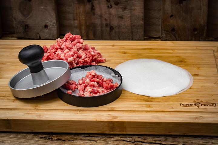 Produktbild Grillfürst Hamburger Patty Trennpapier 200 Stück