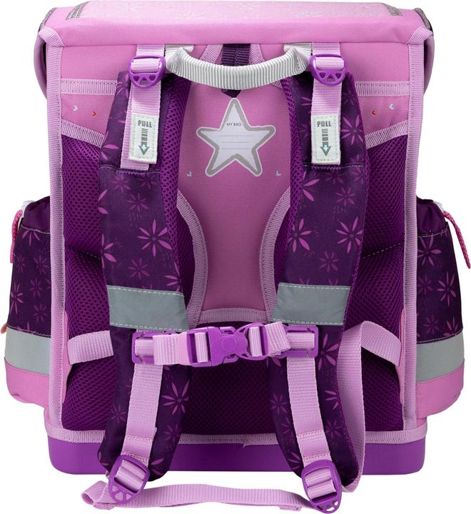 Actual product image Belmil Classy Plus ergonomisches Schulranzenset 5tlg. "Purple Sprin (19 l)
