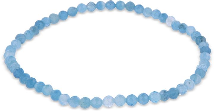 Produktbild Leyda Aquamarin Armband (18 cm, Farbstein)